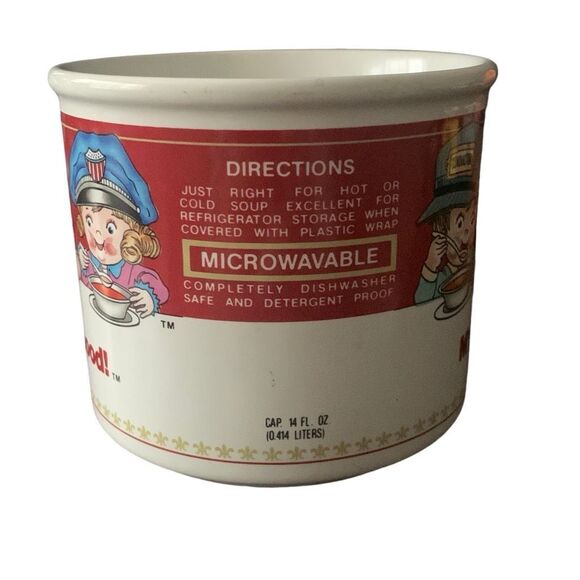 Vintage Campbell’s Kids Soup CupMugs Bowl 1993 Fireman, Policeman, and Nurse - Picture 9 of 11